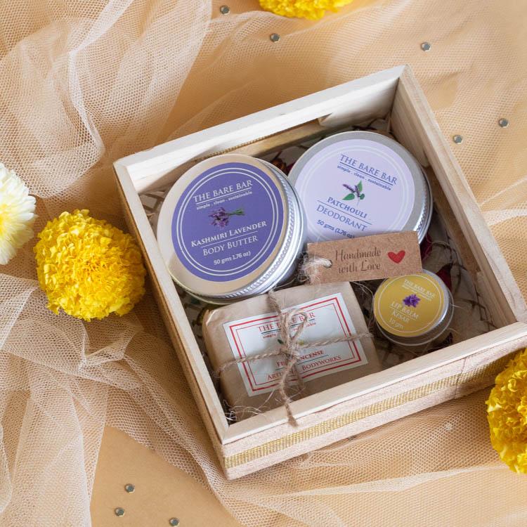 Buy Little Pleasures | Festive Hamper | Gift Box | Shop Verified Sustainable Gift Hampers on Brown Living™