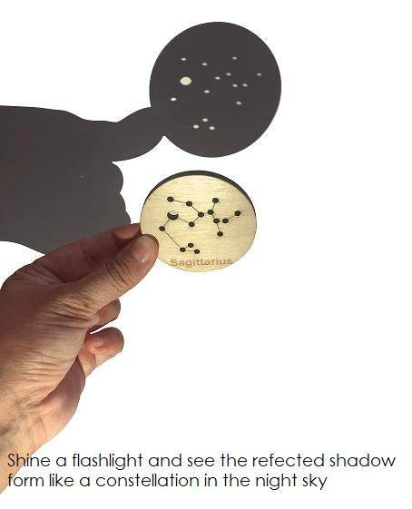 Buy Little Star Gazers' Wooden Constellation Coins (17 Pieces) | Shop Verified Sustainable Learning & Educational Toys on Brown Living™