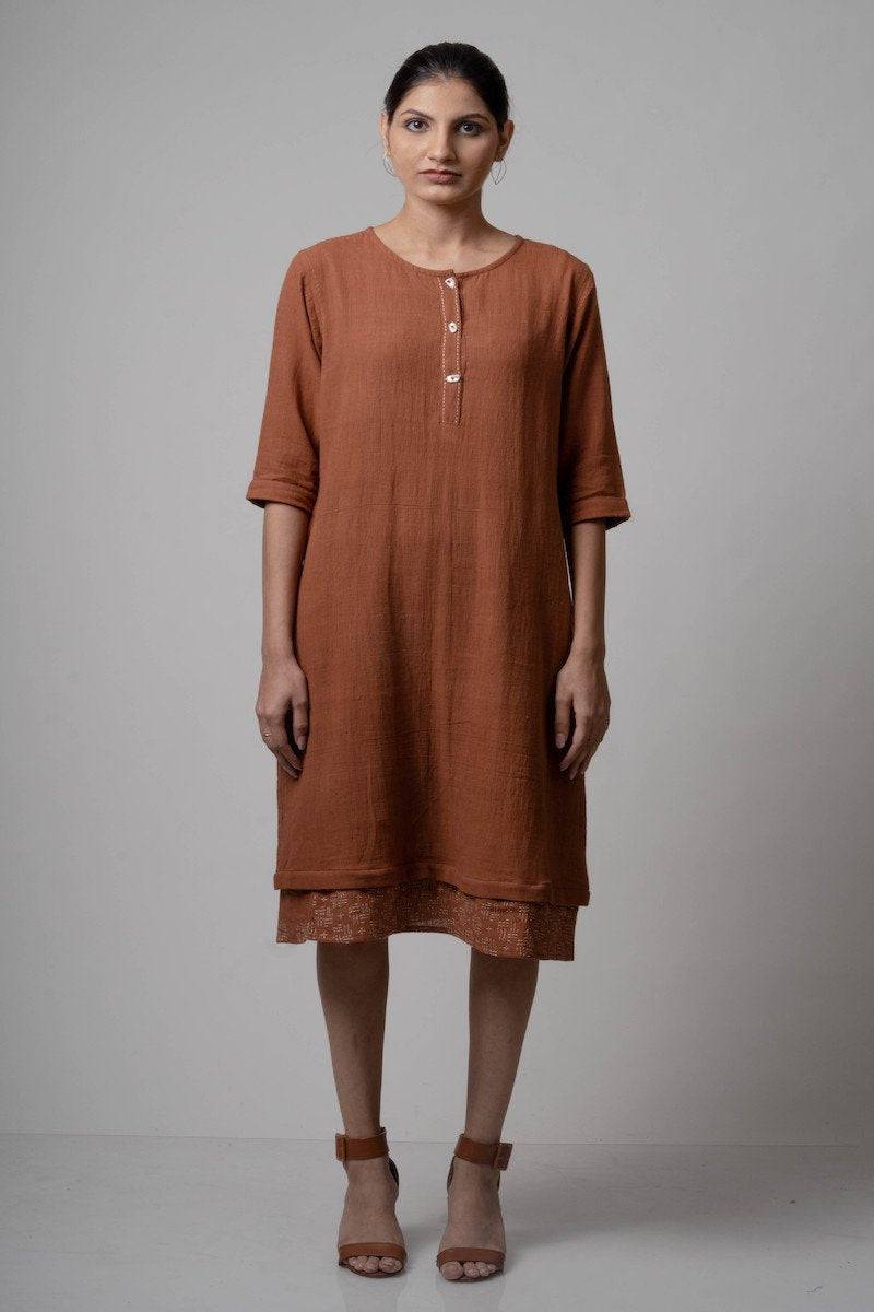 Buy Long Shirt Women | Shop Verified Sustainable Womens Shirt on Brown Living™