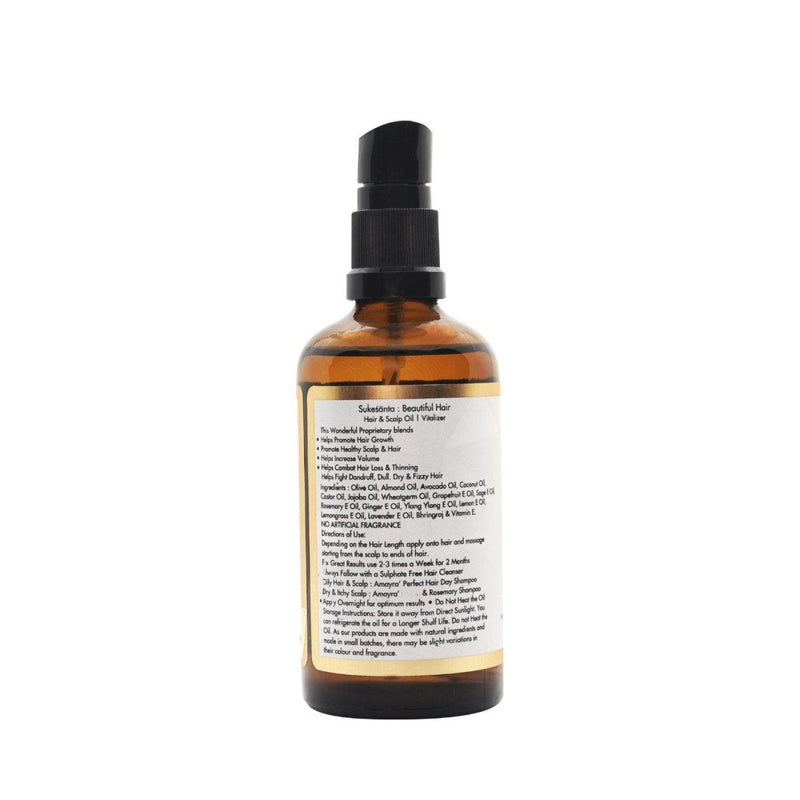 Buy Love is in the Hair Oil - 100ml | Shop Verified Sustainable Hair Oil on Brown Living™