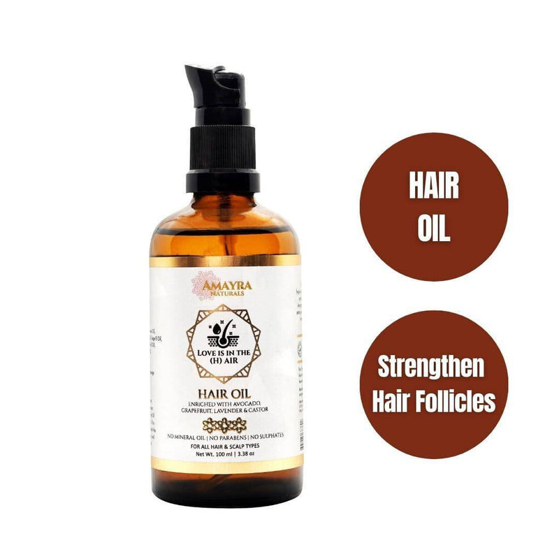 Buy Love is in the Hair Oil - 100ml | Shop Verified Sustainable Hair Oil on Brown Living™