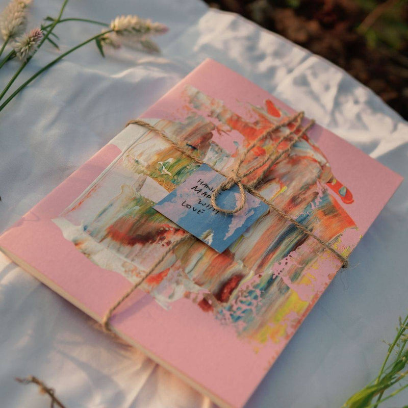 Buy Lucid Handpainted Notebook | Shop Verified Sustainable Notebooks & Notepads on Brown Living™