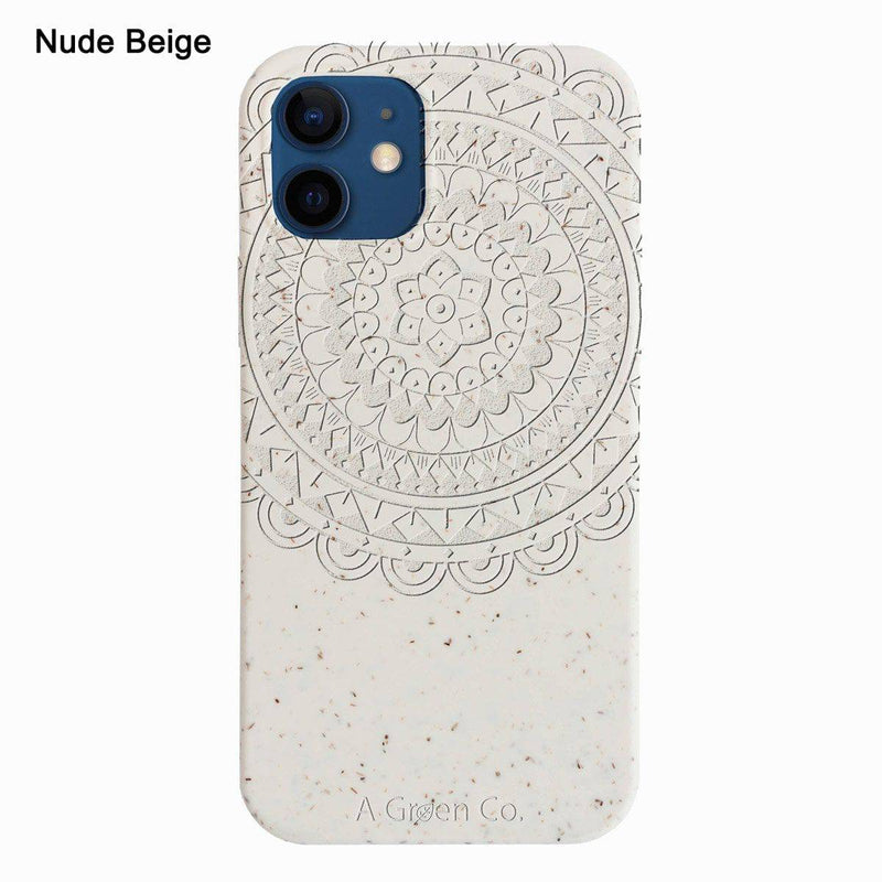 Buy Mandala Edition - Biodegradable Eco-Friendly Wheat Straw Phone Case / Mobile Cover | Shop Verified Sustainable Tech Accessories on Brown Living™