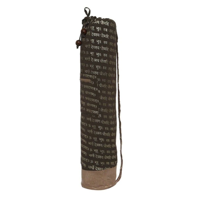 Buy Mantra Mat Bag | Shop Verified Sustainable Yoga Bag on Brown Living™