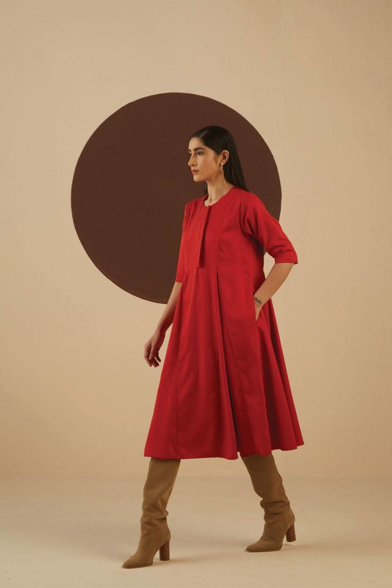 Buy Marley Solid Dress | Shop Verified Sustainable Womens Dress on Brown Living™