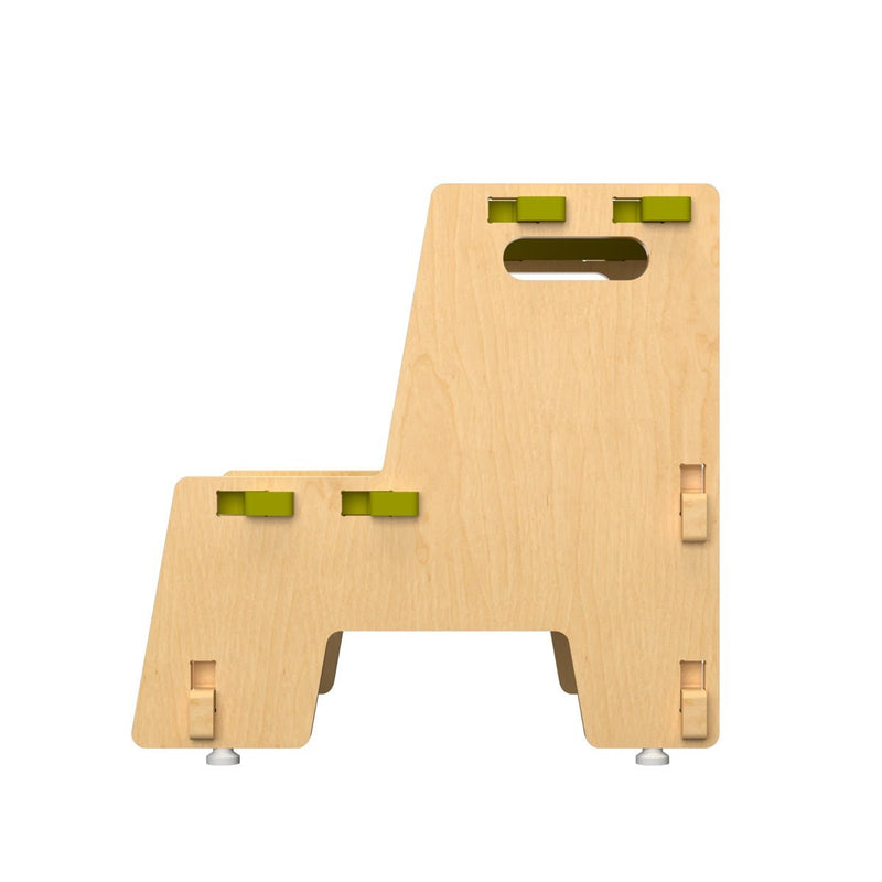 Buy Maroon Apricot |Wooden Step Stool | Shop Verified Sustainable Decor & Artefacts on Brown Living™