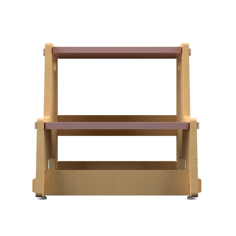 Buy Maroon Apricot |Wooden Step Stool | Shop Verified Sustainable Decor & Artefacts on Brown Living™