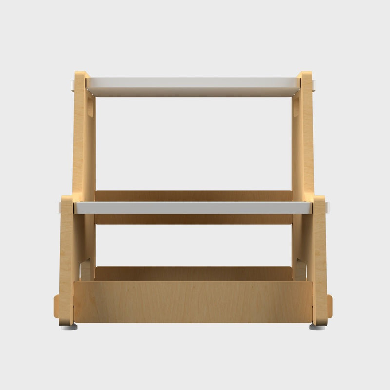 Buy Maroon Apricot |Wooden Step Stool | Shop Verified Sustainable Decor & Artefacts on Brown Living™