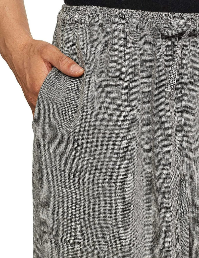 Buy Men's Harem Pant | Grey | Fits Waist Size 26" to 38" | Shop Verified Sustainable Mens Pyjama on Brown Living™