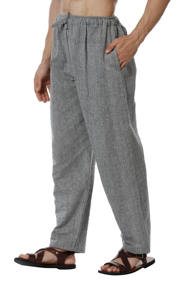 Buy Men's Lounge Pants | Grey | Fits Waist Size 26" to 38" | Shop Verified Sustainable Products on Brown Living