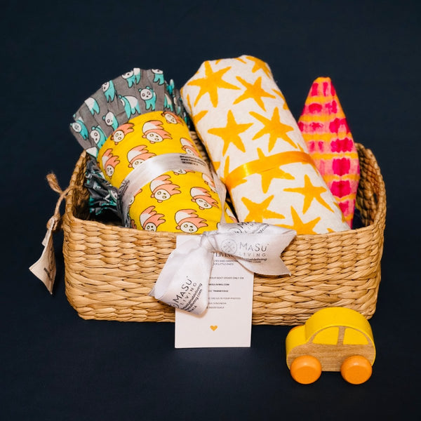 Buy Mini Aloka Baby Hamper Starry | Shop Verified Sustainable Gift Hampers on Brown Living™