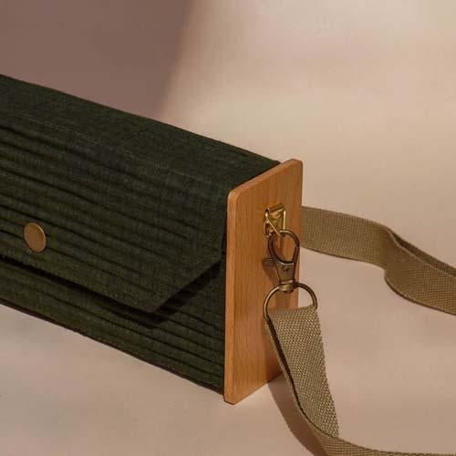 Buy Mini Clutch - Olive | Shop Verified Sustainable Womens Clutch on Brown Living™