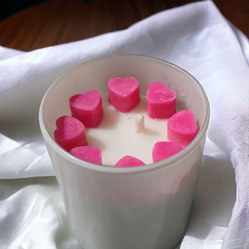 Mini Heart Jar Soy Wax Candle | Verified Sustainable Candles & Fragrances on Brown Living™