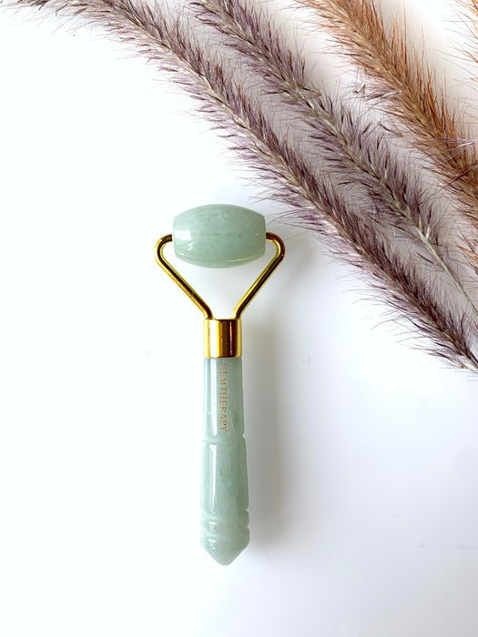 Buy Mini Roller Aventurine | Shop Verified Sustainable Massager on Brown Living™