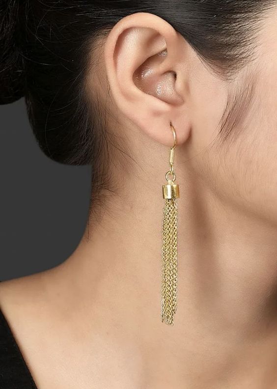 Minimal Brass Earrings | Verified Sustainable Womens Jewellery on Brown Living™