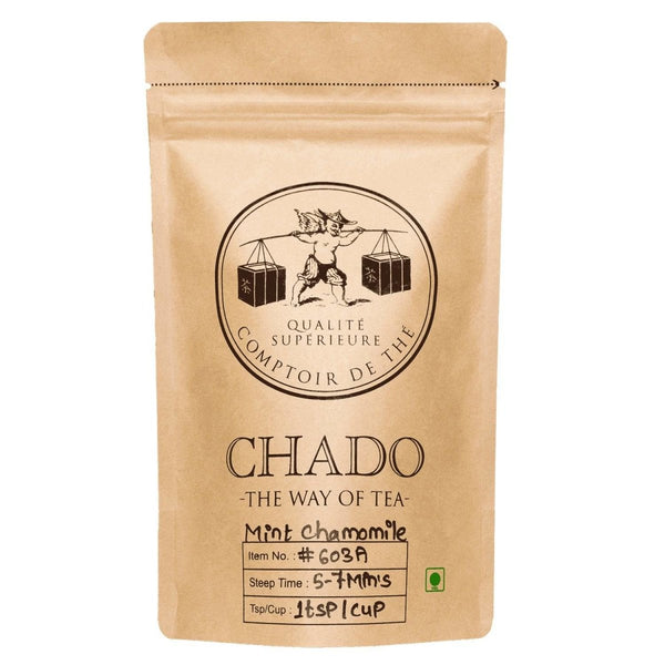 Buy Mint Chamomile Herbal Tea - 50g | Shop Verified Sustainable Tea on Brown Living™