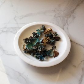 Buy Mishmash Marble Potpourri Plate | Shop Verified Sustainable Products on Brown Living