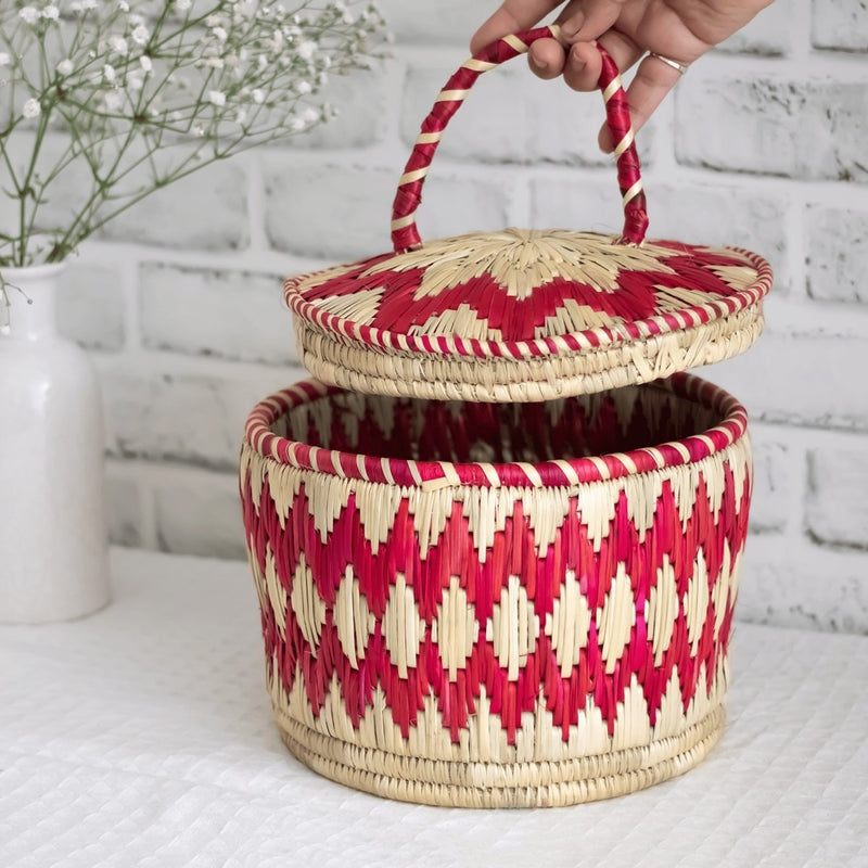 Buy Moonj utility round basket | Shop Verified Sustainable Baskets & Boxes on Brown Living™