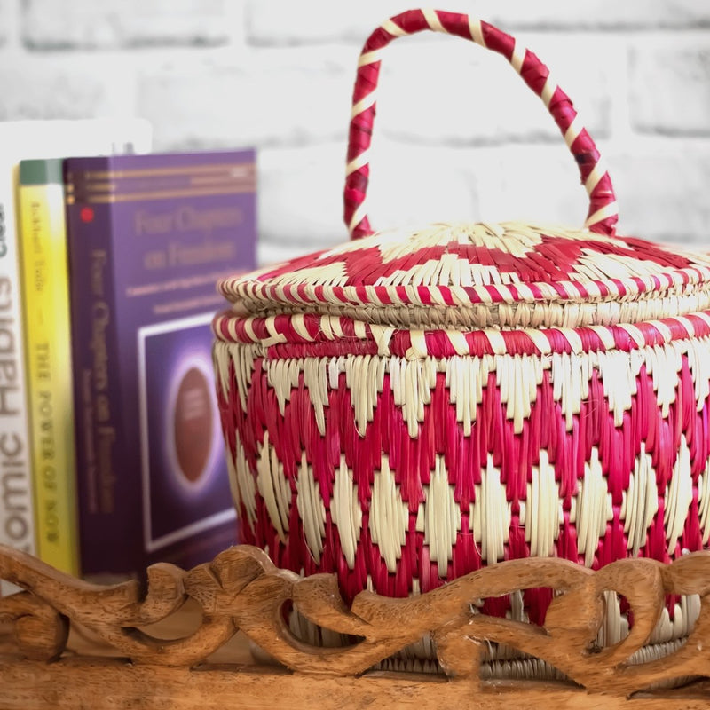 Buy Moonj utility round basket | Shop Verified Sustainable Baskets & Boxes on Brown Living™