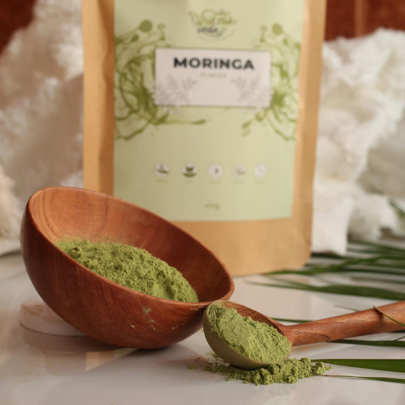 Buy Moringa Powder | Rich in Vitamin A, Vitamin C, antioxidants, omega fatty acids and Oleic Acid | Shop Verified Sustainable Products on Brown Living