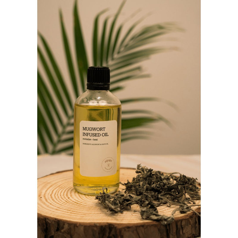 Buy Mugwort Relaxing Massage Oil- 110g | Shop Verified Sustainable Products on Brown Living