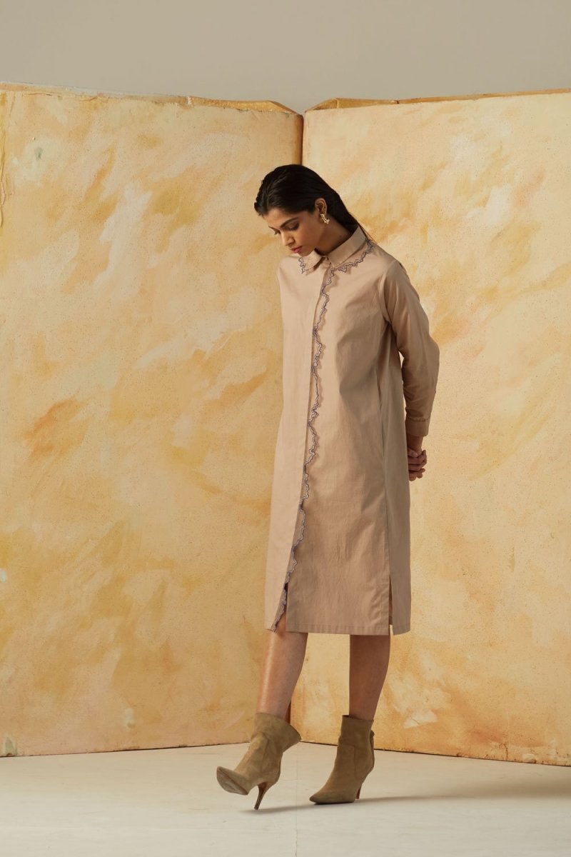 Buy Myra Shirt Dress | Shop Verified Sustainable Womens Dress on Brown Living™