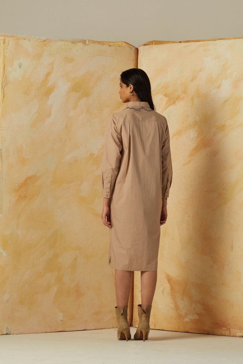 Buy Myra Shirt Dress | Shop Verified Sustainable Womens Dress on Brown Living™