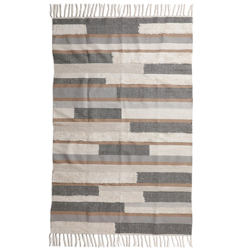 Buy Nastasia Cotton Rug ( Large) | Shop Verified Sustainable Mats & Rugs on Brown Living™