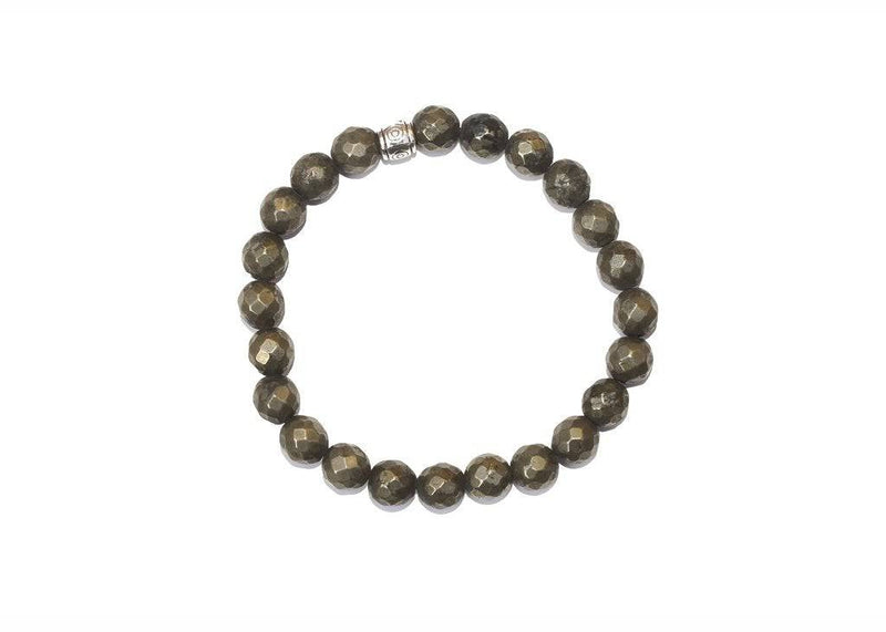 Buy Natural Certified Unisex Pyrite Bracelet - Natural Grey | Shop Verified Sustainable Womens Accessories on Brown Living™