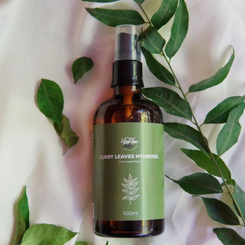 Buy Natural Curry Leaves Hydrosol - 100 ml | Shop Verified Sustainable Products on Brown Living