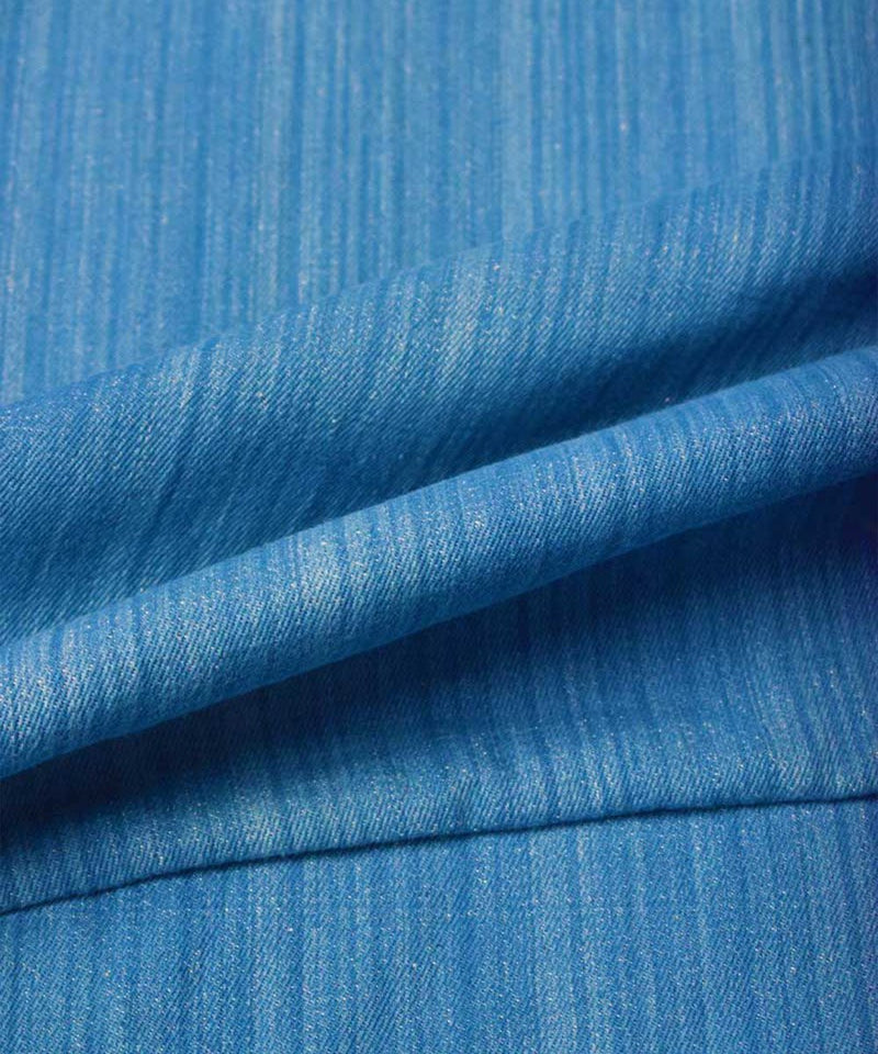 Buy Natural Dyed Handloom Indigo Denim Light | Shop Verified Sustainable Textiles on Brown Living™