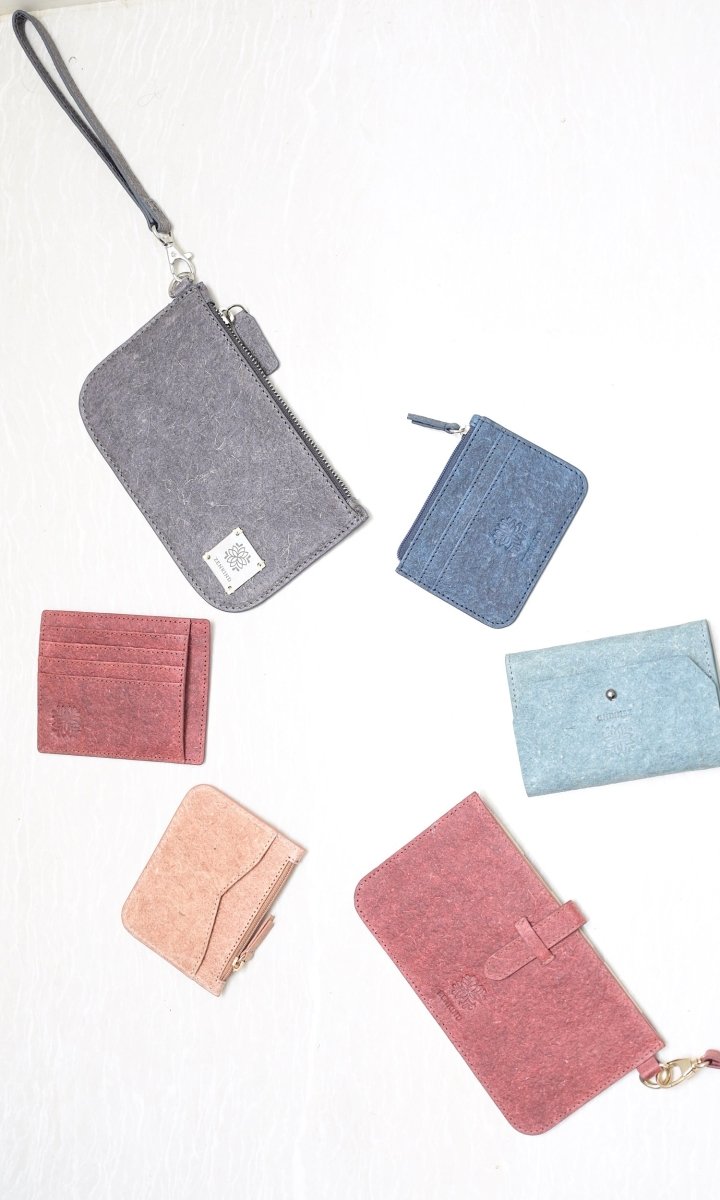 Buy Natural Wristlet | Made with coconut leather | Shop Verified Sustainable Womens Wallet on Brown Living™