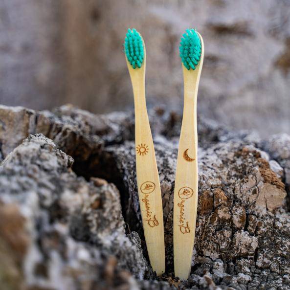 Buy Neem Baby Toothbrush - Pack of 2 | Shop Verified Sustainable Tooth Brush on Brown Living™