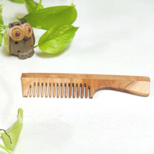 Buy Neem Wood Comb, Mommy and Baby Set | Shop Verified Sustainable Hair Comb on Brown Living™