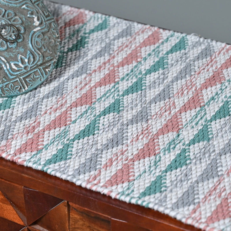 Buy Neo Nordic Cotton Table Runner | Shop Verified Sustainable Table Linens on Brown Living™