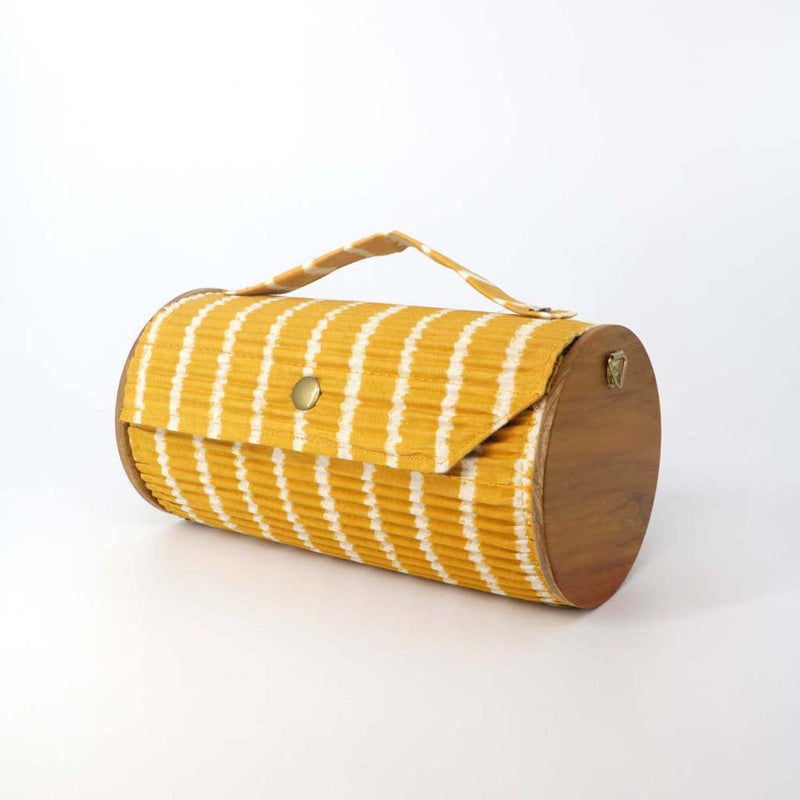 Buy Night Valley Round Clutch | Shop Verified Sustainable Womens Bag on Brown Living™