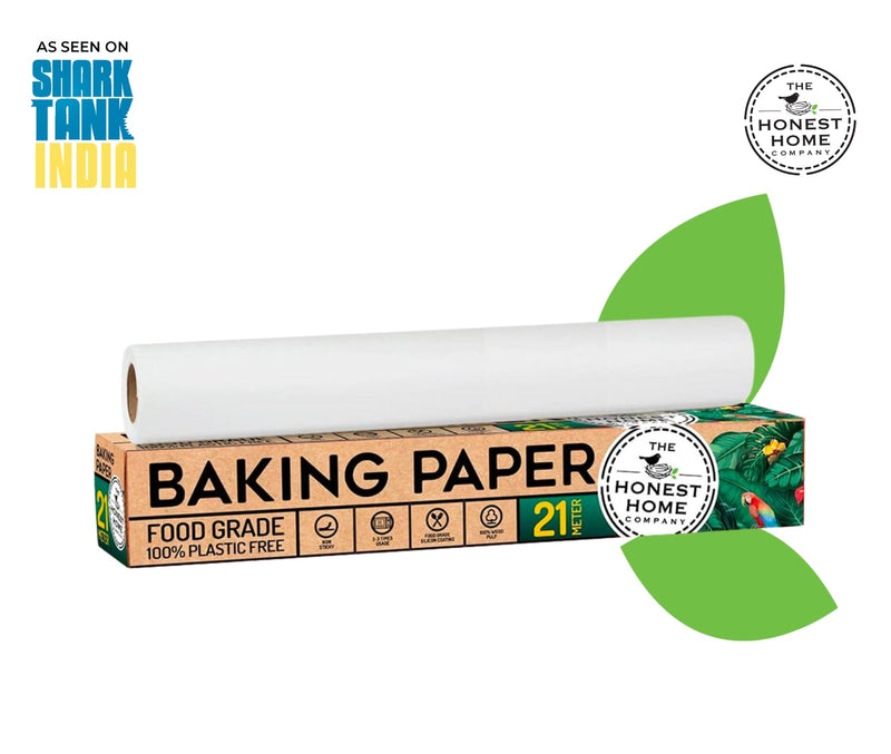 Non Sticky Baking Paper Roll- 21 Meters | Verified Sustainable Cooking & Baking Supplies on Brown Living™