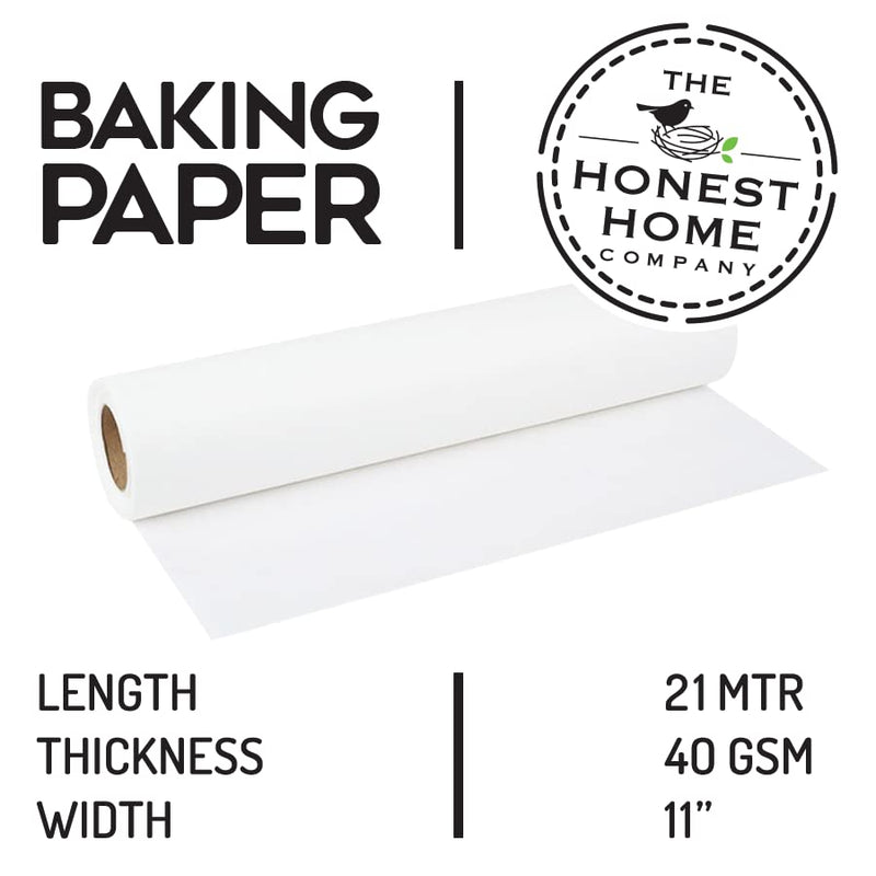 Non Sticky Baking Paper Roll- 21 Meters | Verified Sustainable Cooking & Baking Supplies on Brown Living™