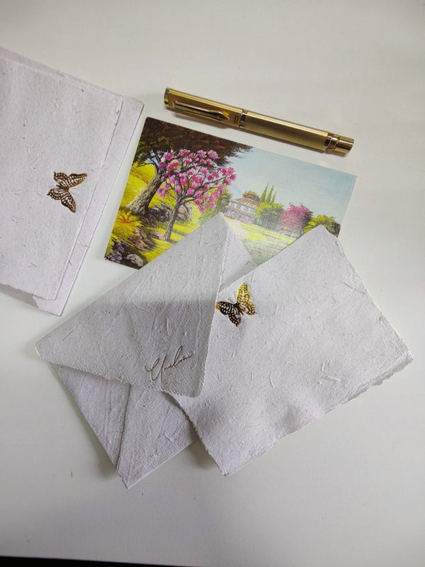 Buy Note Cards in Sugarcane Pulp Paper | Shop Verified Sustainable Products on Brown Living