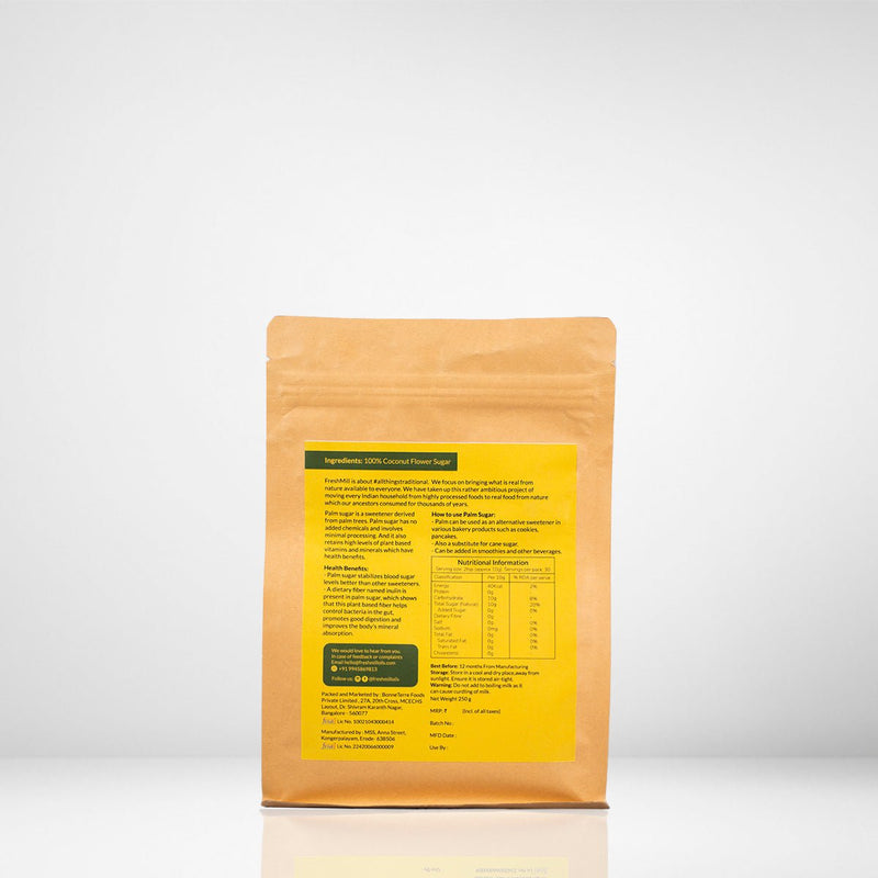 Nutrient Rich Coconut Sugar- 250G | Verified Sustainable Cooking & Baking Supplies on Brown Living™