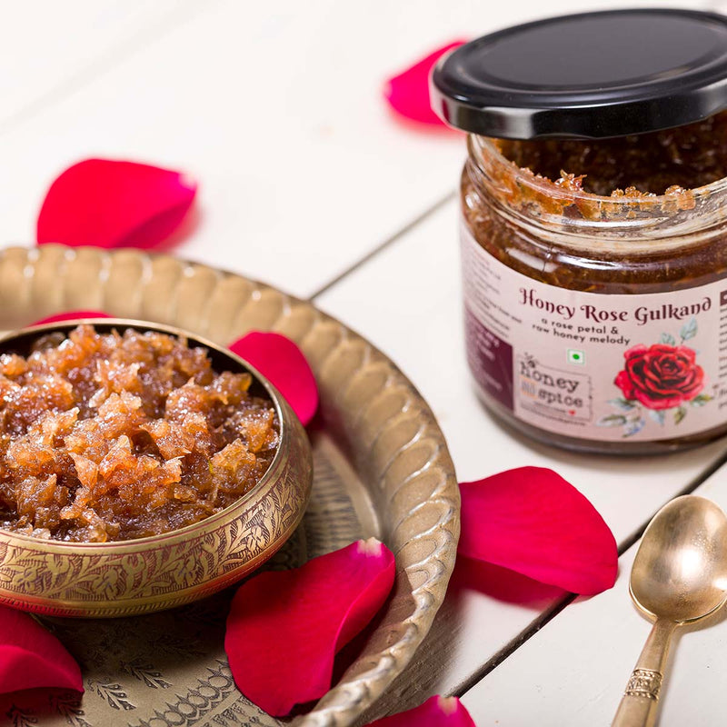 Nutrient Rich Honey Rosegulkand | Verified Sustainable Confectionaries on Brown Living™