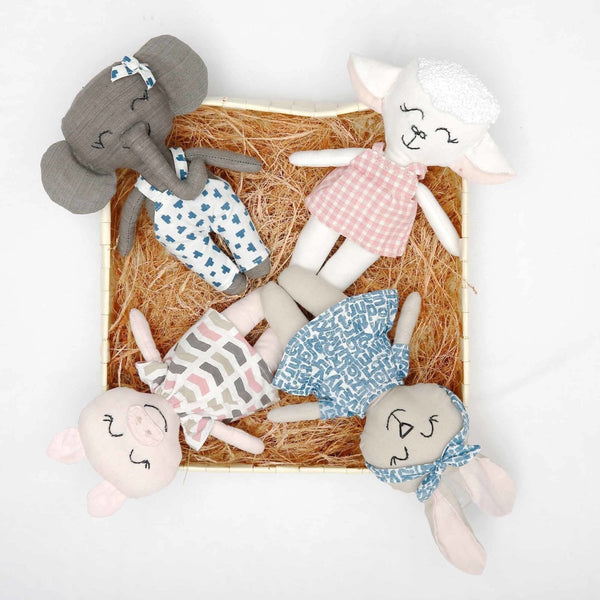 Buy Nuzzle Bundle Zero Waste Toys | Shop Verified Sustainable Soft Toy on Brown Living™