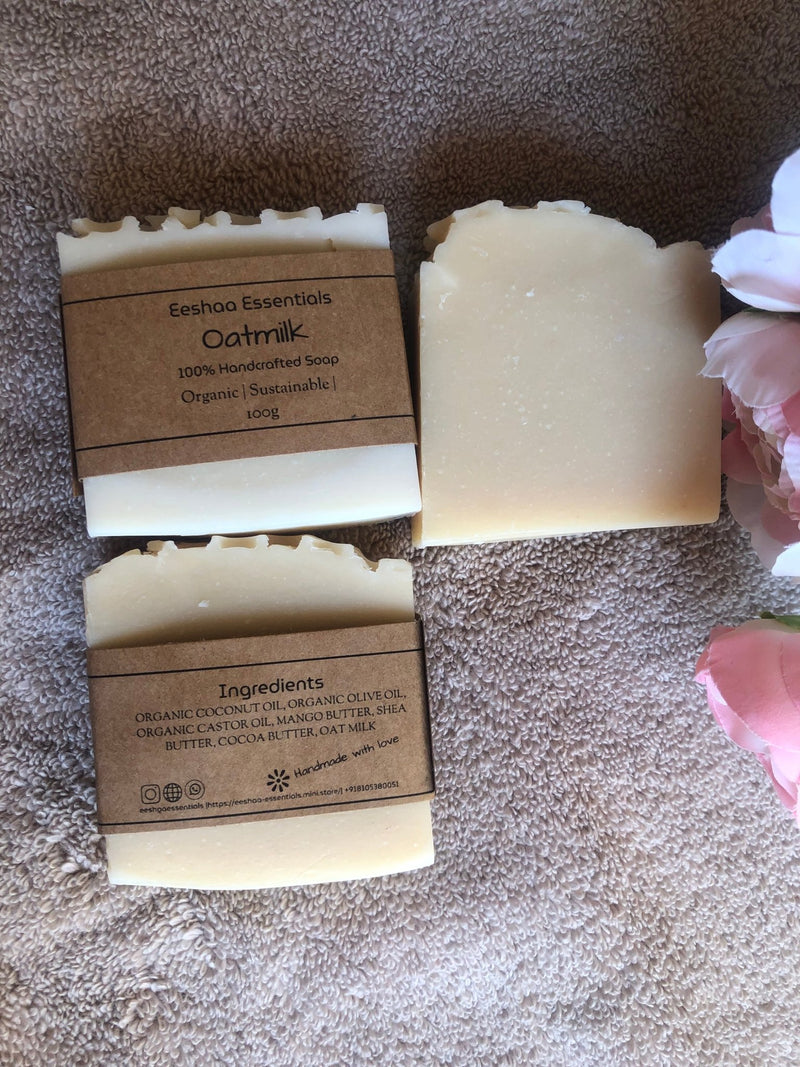 Oat Milk Handmade Soap | Verified Sustainable Body Soap on Brown Living™