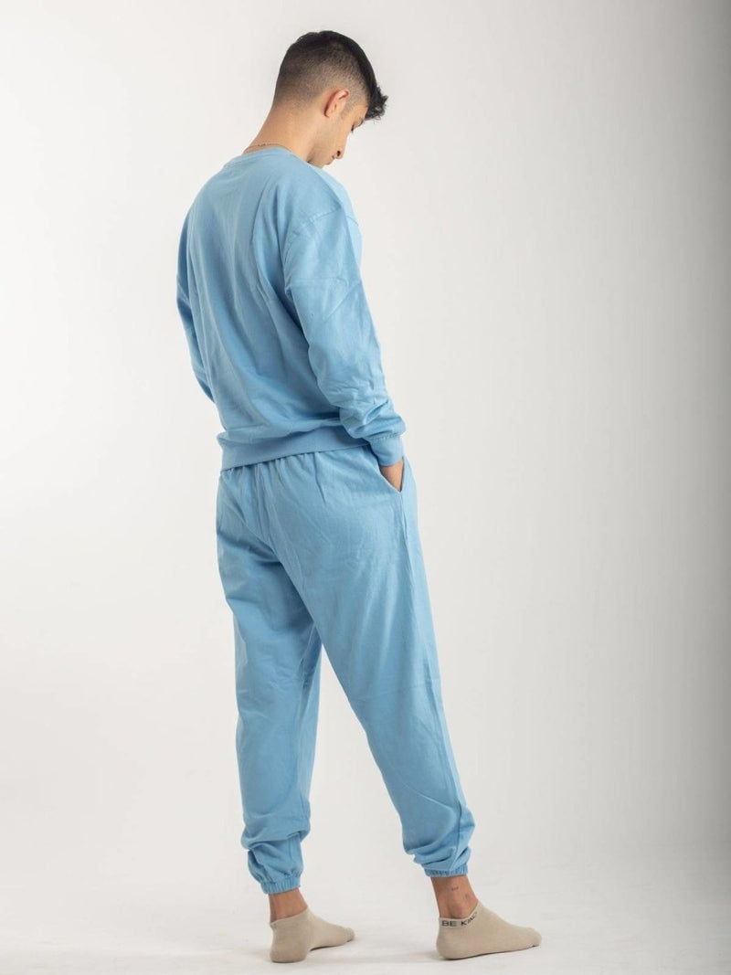 Buy OG Cotton Sweatpants - Sky | Shop Verified Sustainable Mens Sweatshirt on Brown Living™