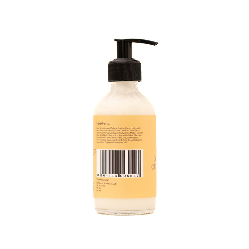 ORANGE GINGER CREAMY CLEANSER | Verified Sustainable on Brown Living™