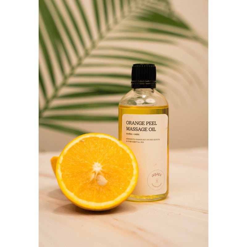 Buy Orange Peel Massage Oil- 100ml | Shop Verified Sustainable Body Oil on Brown Living™