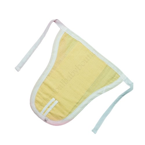 Buy Organic Cotton Muslin Nappy Natural Herbal Dyed Pack of 2 | Shop Verified Sustainable Baby Diapers on Brown Living™