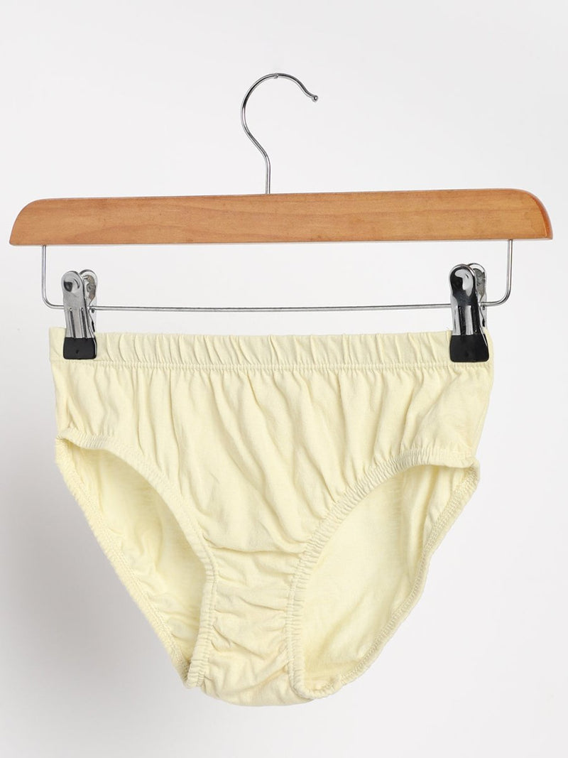 Buy Organic Cotton Rust Cream and Turmeric Yellow Combo Underwear - Pack of 2 | Shop Verified Sustainable Womens Underwear on Brown Living™