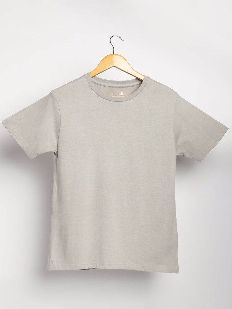 Buy Organic Cotton & Naturally Dyed Slate Grey Men'sT-shirt | Shop Verified Sustainable Mens Tshirt on Brown Living™