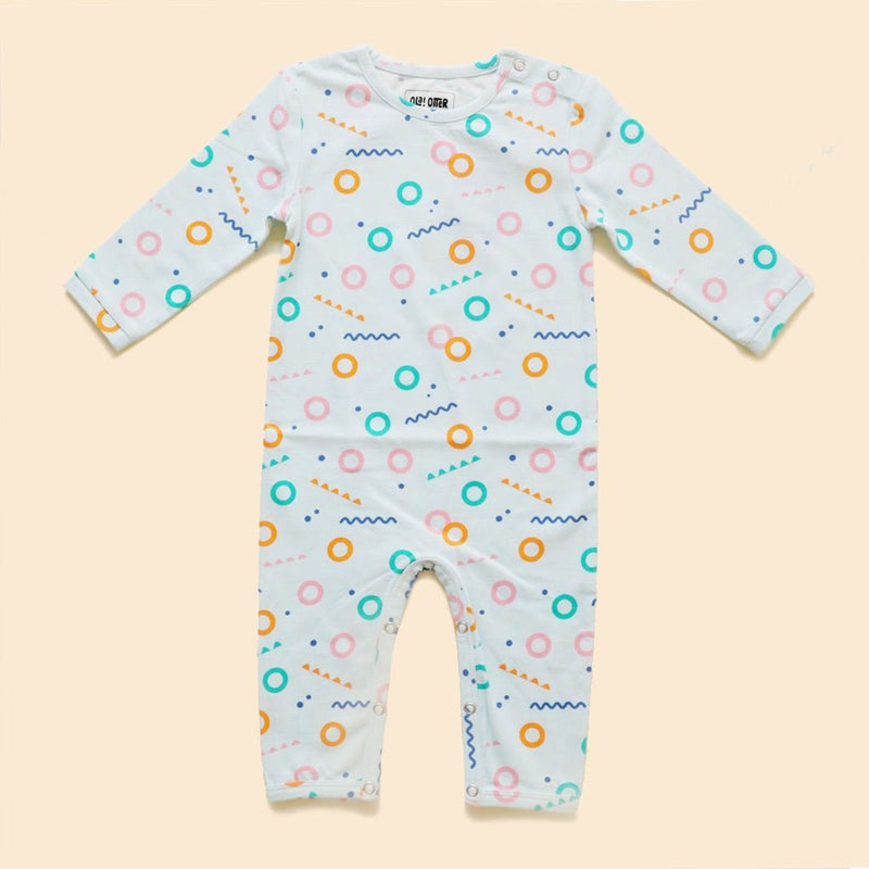 Buy Organic Cotton Sleepsuit- Free Float | Shop Verified Sustainable Kids Sleepsuits on Brown Living™